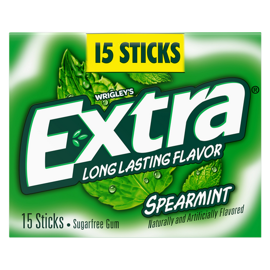 Extra Spearmint Gum 15ct