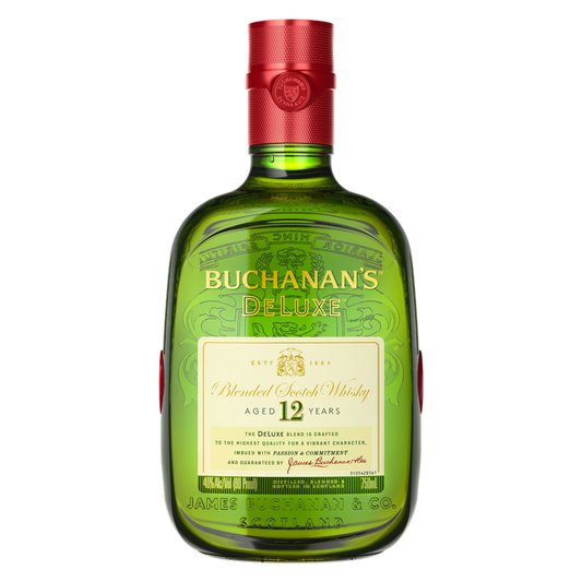 Buchanan's DeLuxe Aged 12 Years Blended Scotch Whisky, 750ml (80 Proof)
