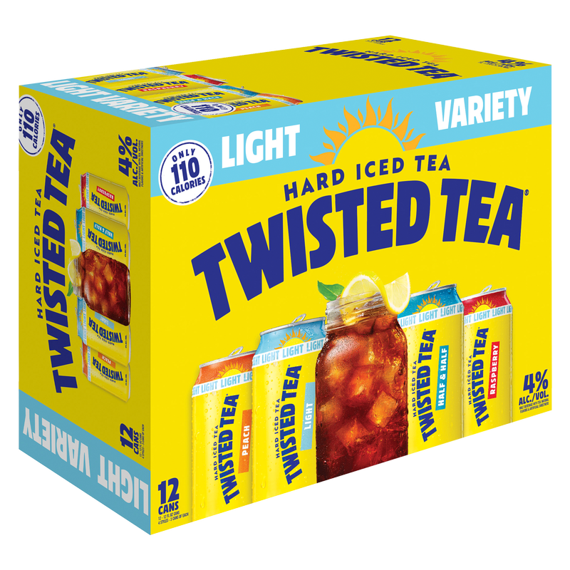 Twisted Tea Light Variety 12pk 12oz Can 4% ABV
