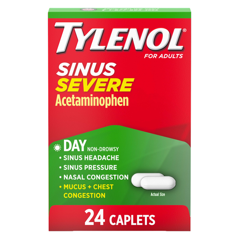 Tylenol Sinus Severe Capsules 24ct