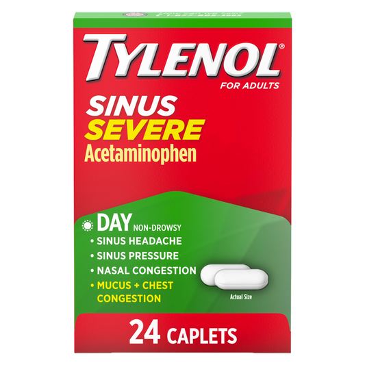 Tylenol Sinus Severe Capsules 24ct