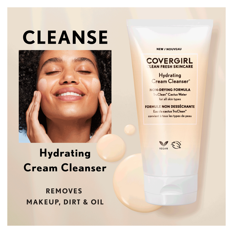 Covergirl Clean Fresh Skincare Hydrating Cream Cleanser 5oz