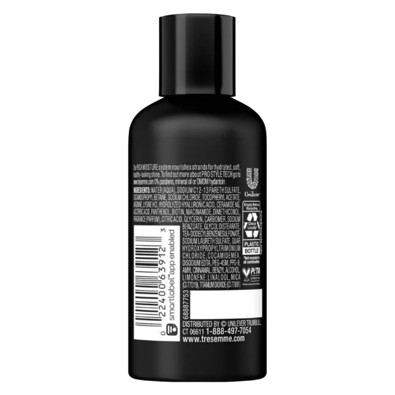 TRESemme Moisture Rich Travel Size Shampoo 3oz