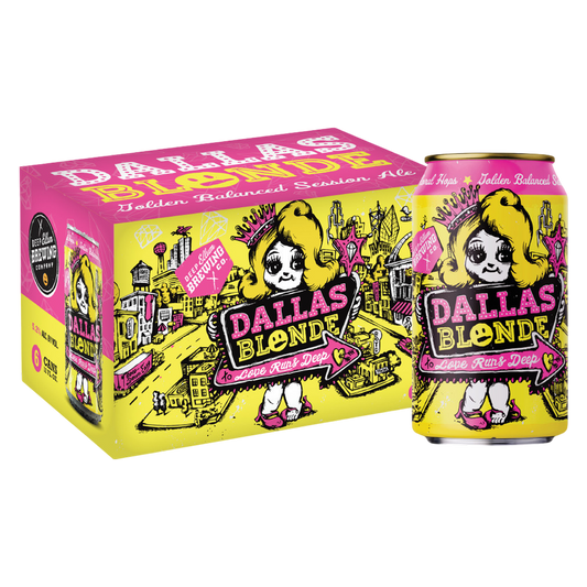 Deep Ellum Dallas Blonde 6pk 12oz Can 5.0% ABV