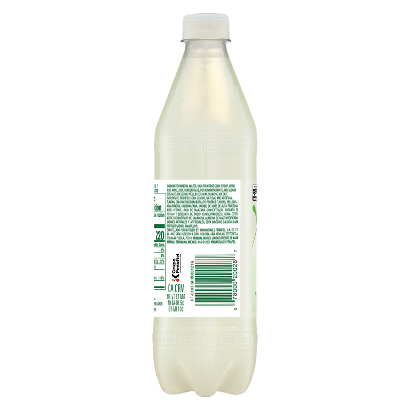 Peñafiel Limónada Sparkling Mineral Water 20.3oz Btl