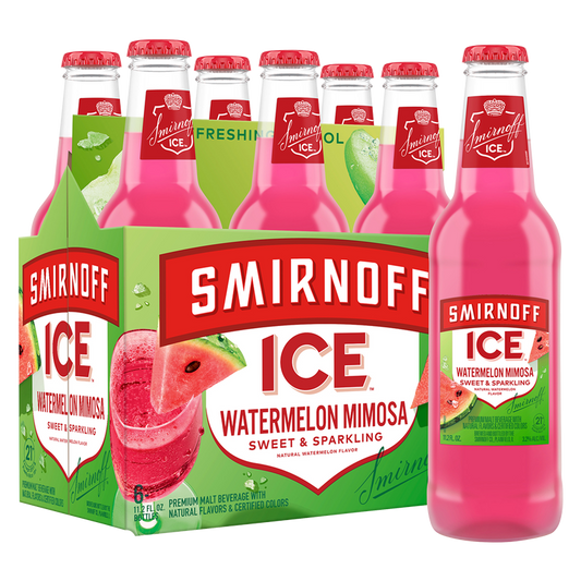 Smirnoff Ice Wtrmln Mimosa6pk 11.2oz Btl
