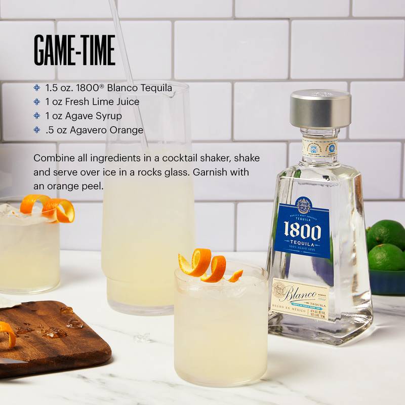 1800 Tequila Blanco 200ml (80 Proof)