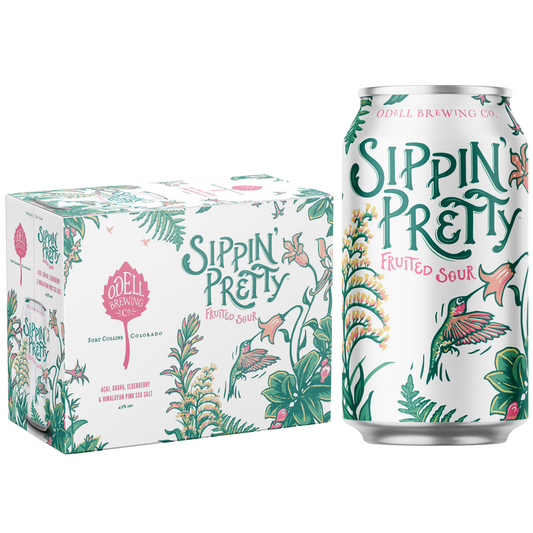 Odell Sippin Pretty Fruited Sour 12pk 12oz Can 4.5% ABV