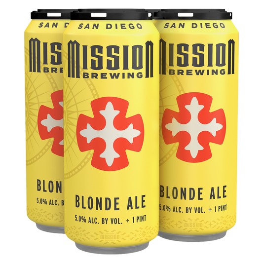 Mission Brewery Blonde Ale (6PKC 16 OZ)