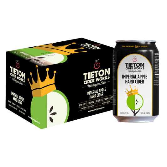 Tieton Cider Works Imperial Apple Cider 6pk 12oz Can 8.4% ABV