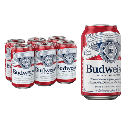 Budweiser 6pk 12oz Can 5% ABV