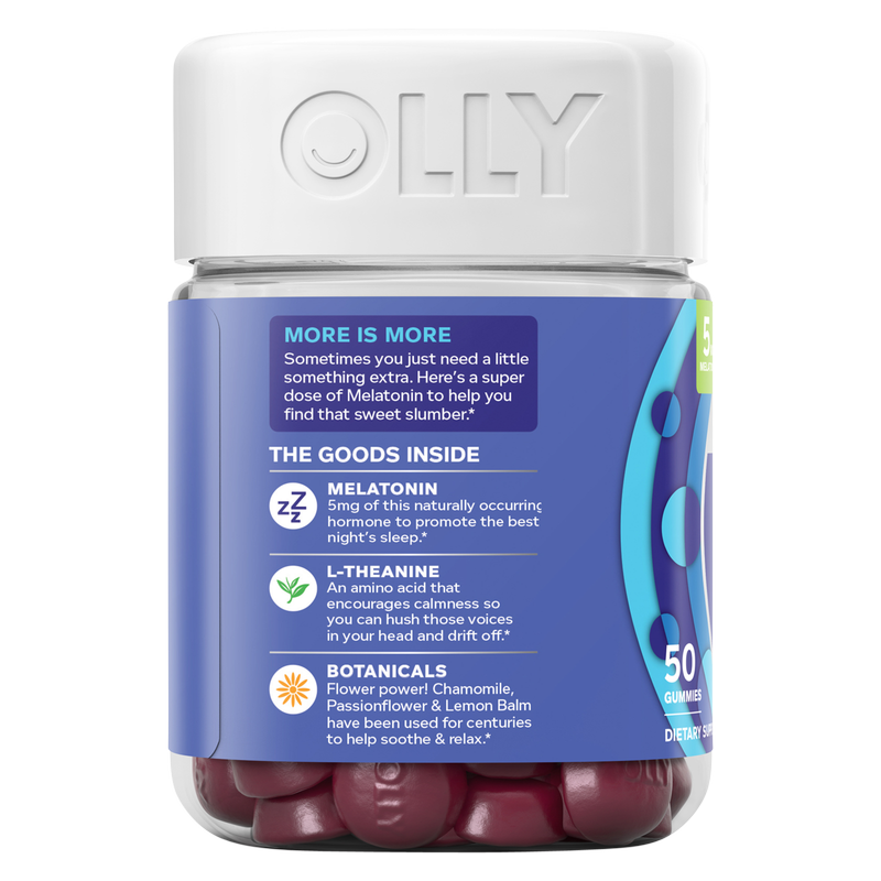 OLLY Extra Strength Sleep Gummies Blackberry Zen 50ct
