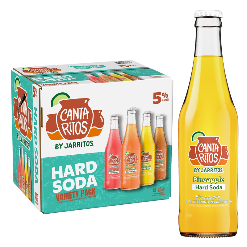 Cantaritos Hard Variety 12pk 12oz Btl 5% ABV
