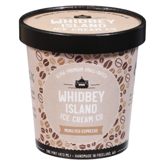 Whidbey Island Espresso Ice Cream, 16 oz