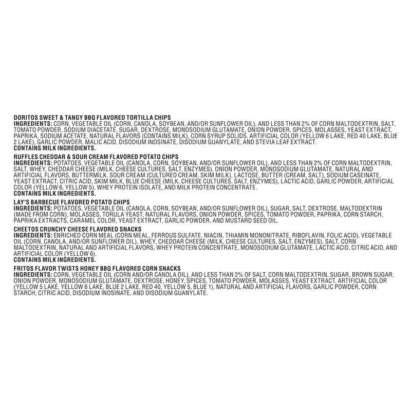 Frito Lay Snacks Summer BBQ Mix Variety 18ct