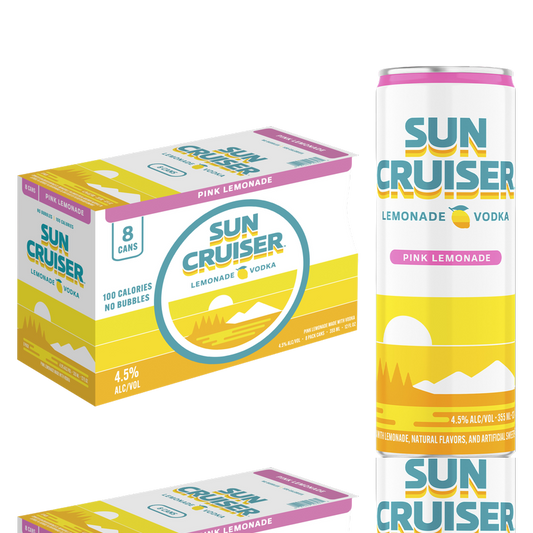 Sun Cruiser Pink Lemonade Vodka 8pk 12oz Can