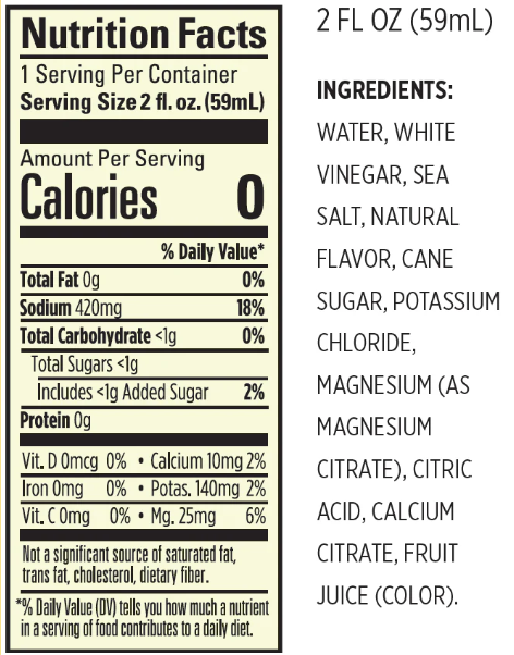 SuckerPunch Spicy Pickle Juice Hydration Shot 2oz Btl
