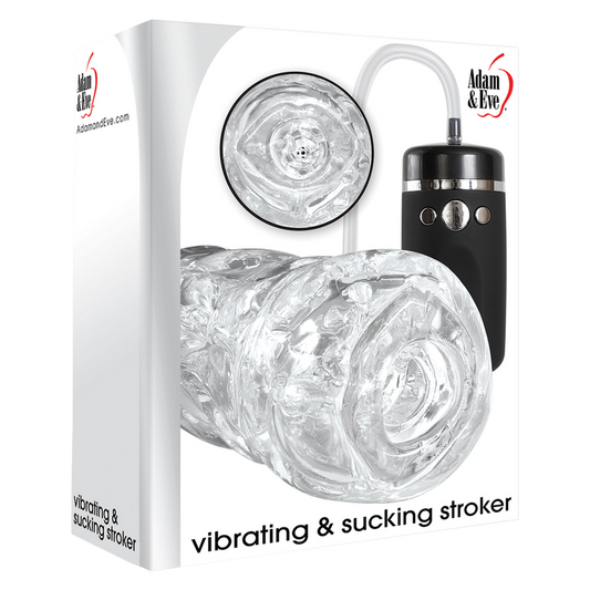 Adam & Eve Vibrating and Sucking Stroker