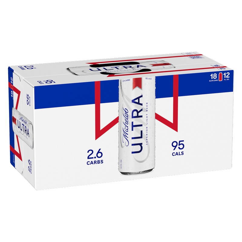 Michelob Ultra 18pk 12oz Can 4.2% ABV