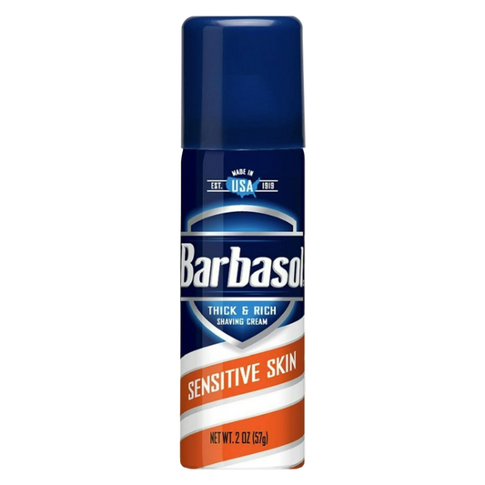 Barbasol Shaving Cream Sensitive Skin Travel Size