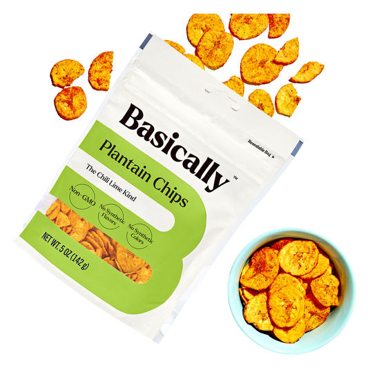 Basically Chili Lime Plantain Chips 5oz