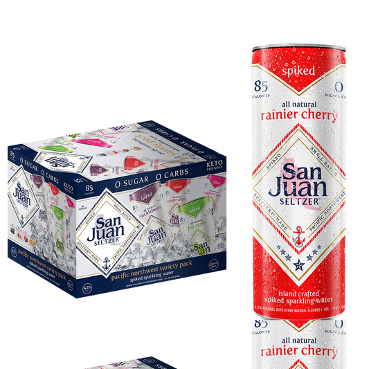 San Juan Spiked Seltzer PNW Variety 12pk 12oz Can 4.2% ABV