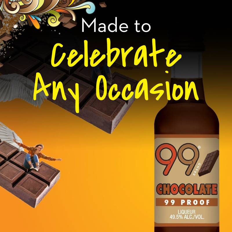 99 Chocolate Liqueur 50ml (99 Proof)