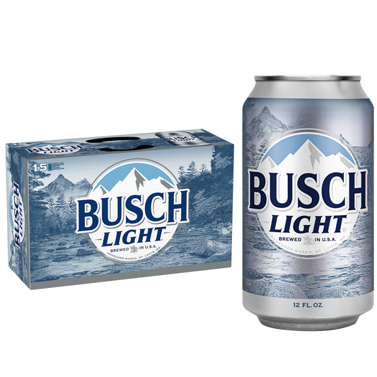Busch Light 15pk 12oz Can 4.1% ABV