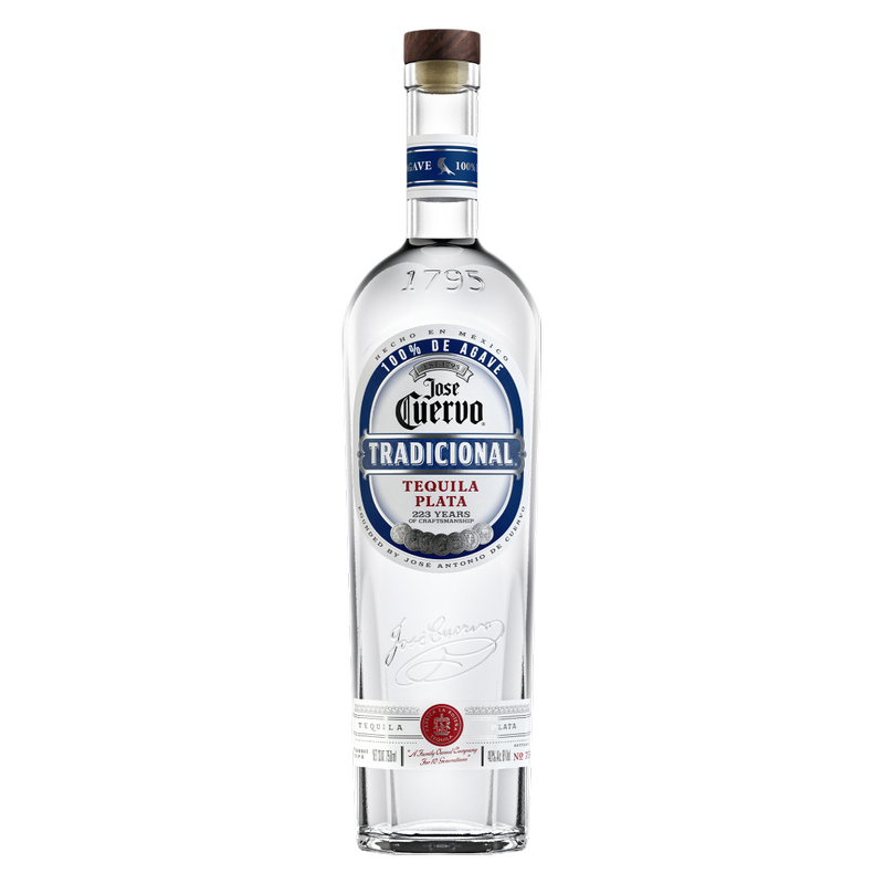 Jose Cuervo Tradicional Plata Tequila 750ml (80 Proof)