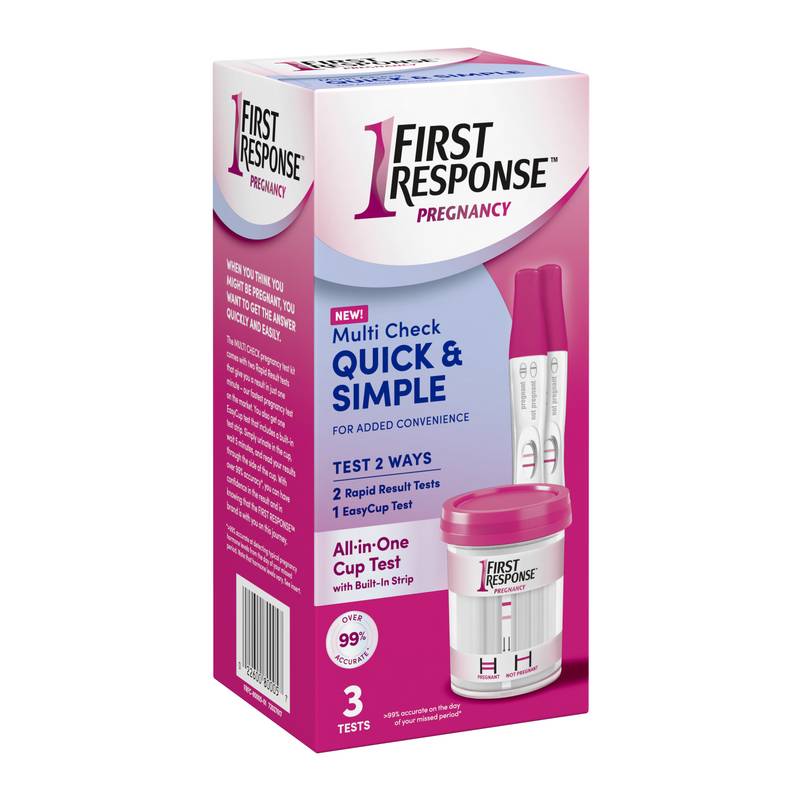 First Response™ Multi Check Quick & Simple 3ct