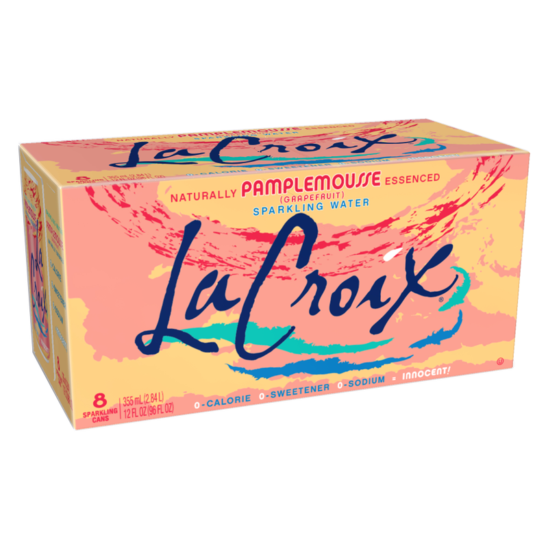 La Croix Grapefruit Sparkling Water 8pk 12oz Can