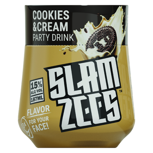 Slamzees Cookies & Cream 187ml 15% ABV