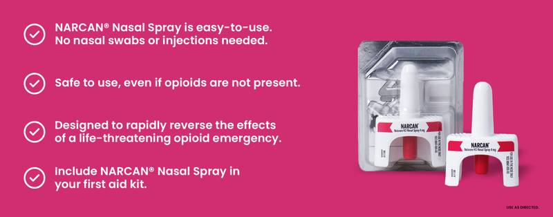 NARCAN Naloxone HCI Nasal Spray, 4mg