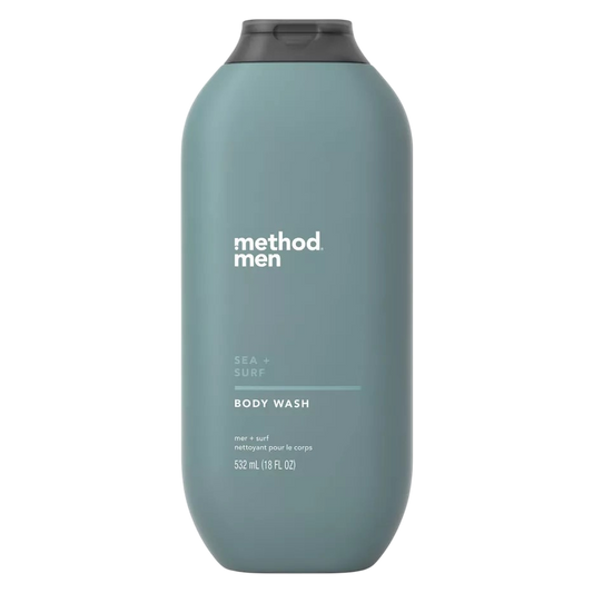 Method Mens Body Wash, Sea & Surf, 18oz