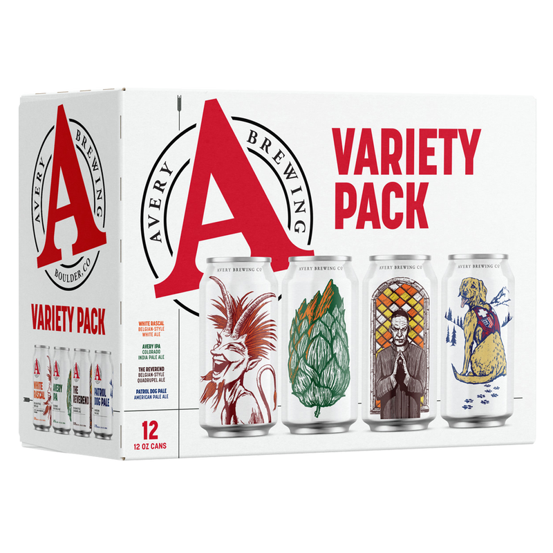 Avery Brewing Mixed Twelve Variety Pack 12pk 12oz Can