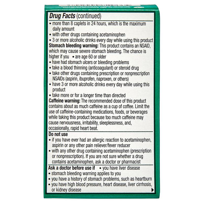 Excedrin Extra Strength Caplets 24ct