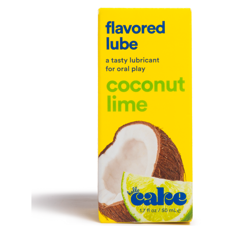 Hello Cake Coconut Lime Flavored Lube