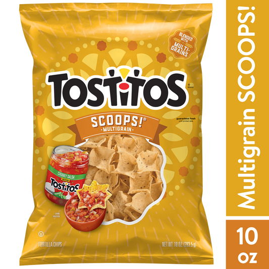 Tostitos Scoops Multi Grain Tortilla Chips 10oz