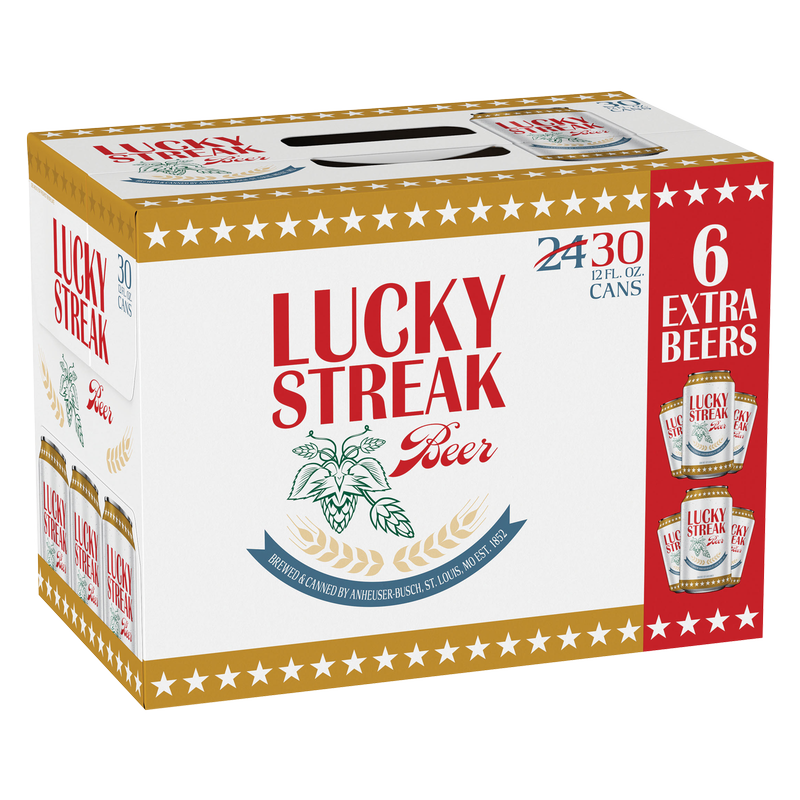 Lucky Streak Ale 30pk 12oz Can 4.2% ABV
