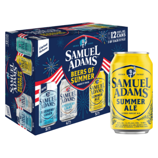 Samuel Adams Beers of Summer Variety Pack 12pk 12oz Can
