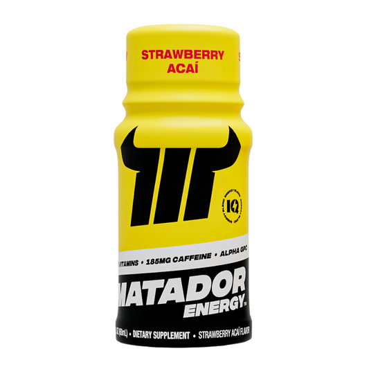 Matador Strawberry Acai Energy Shots 2oz Btl