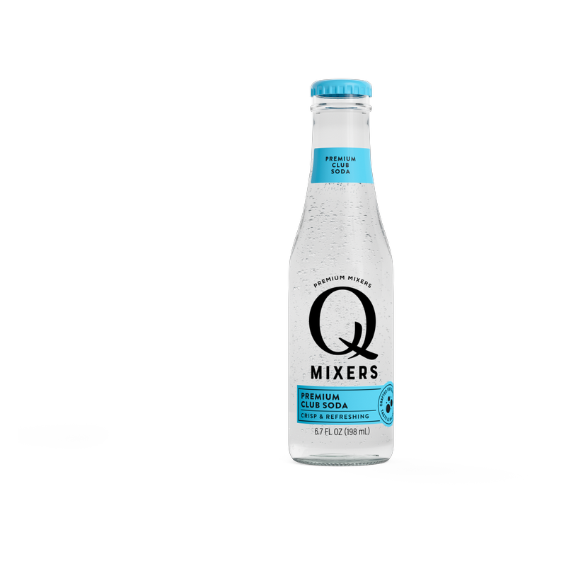 Q Drinks Club Soda 4pk 6.7oz Btl