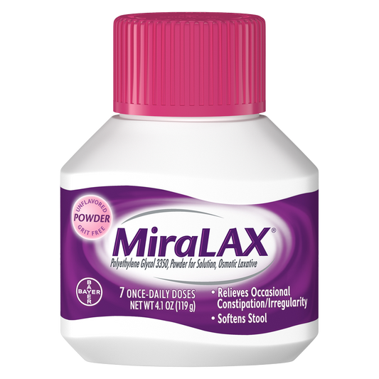 MiraLAX Laxative Powder 7 Doses 4.1oz