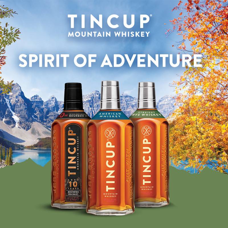 Tincup Rye Whiskey 750ml (90 Proof)