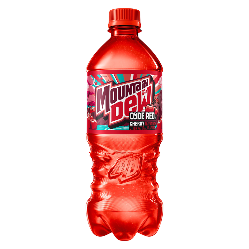 Mountain Dew Code Red 20oz Btl