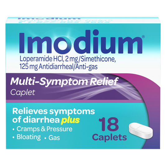 Imodium Multi Symptom Relief Caplets 18ct