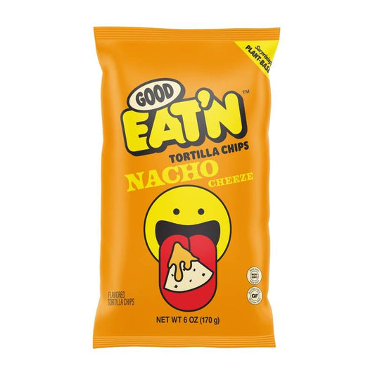 Good Eat'n Nacho Cheeze Tortilla Chips, 6oz