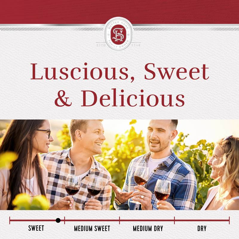 Sutter Home Sweet Red 4pk 187ml