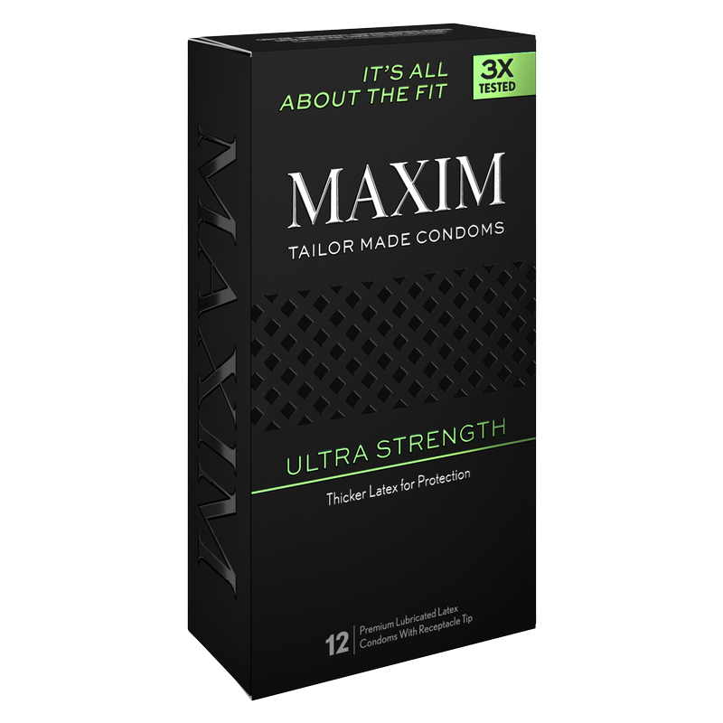 MAXIM Ultra Strength Condoms 12pk