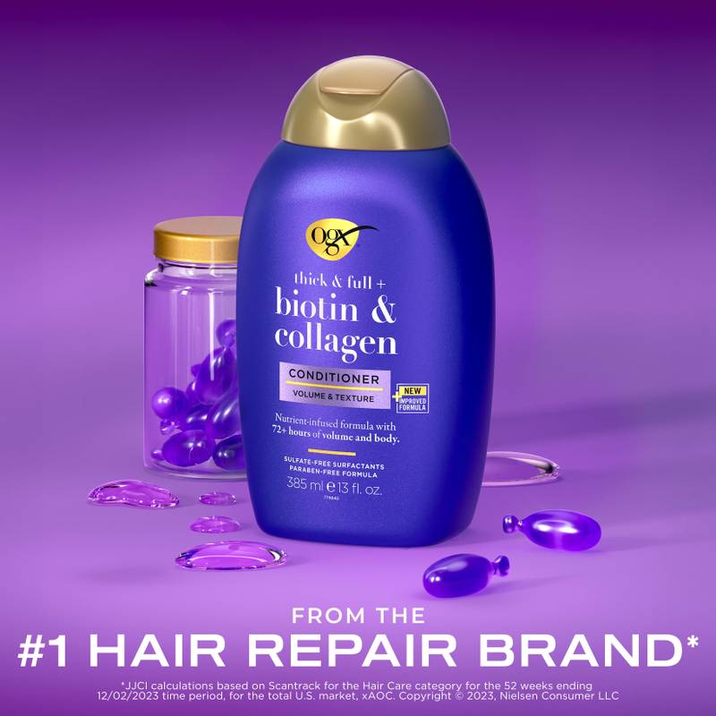 OGX Thick & Full + Biotin & Collagen Conditioner 13 fl oz